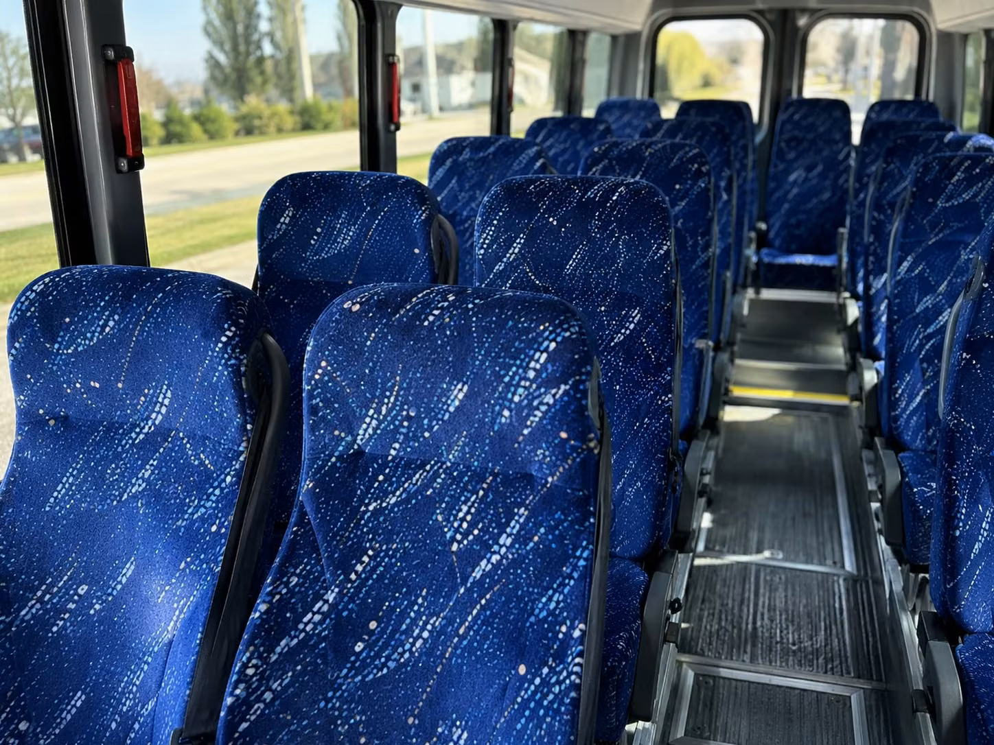 18 passenger minibus inside