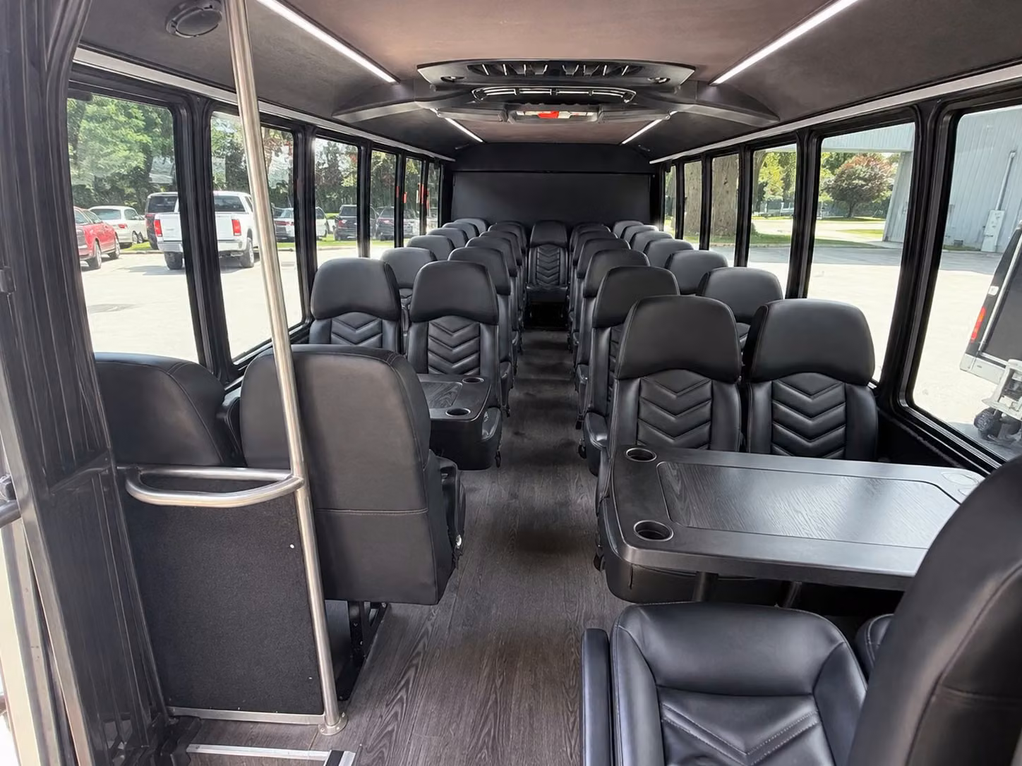 20 passenger minibus inside