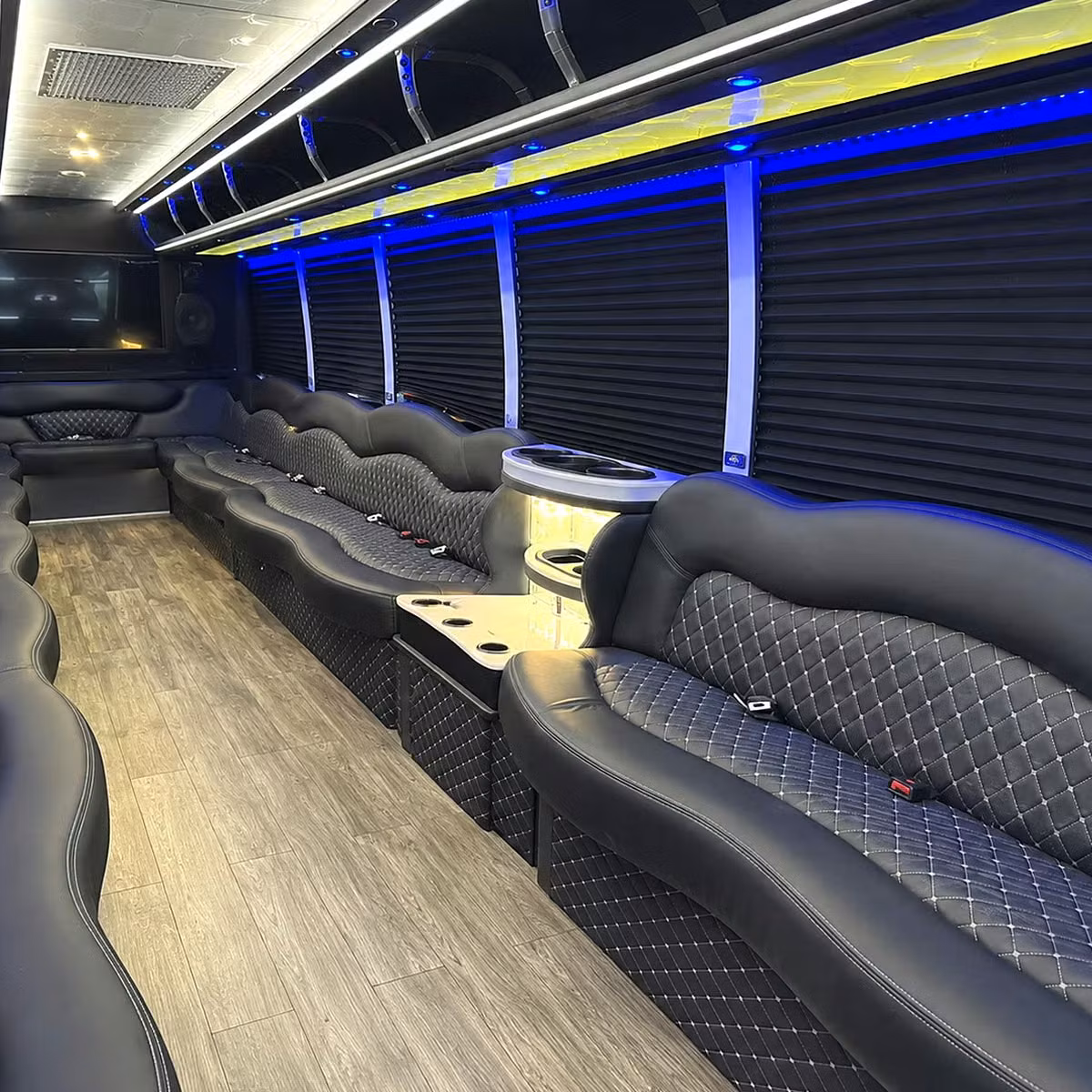 party buses in lakeland bring the celebration before you even arrive