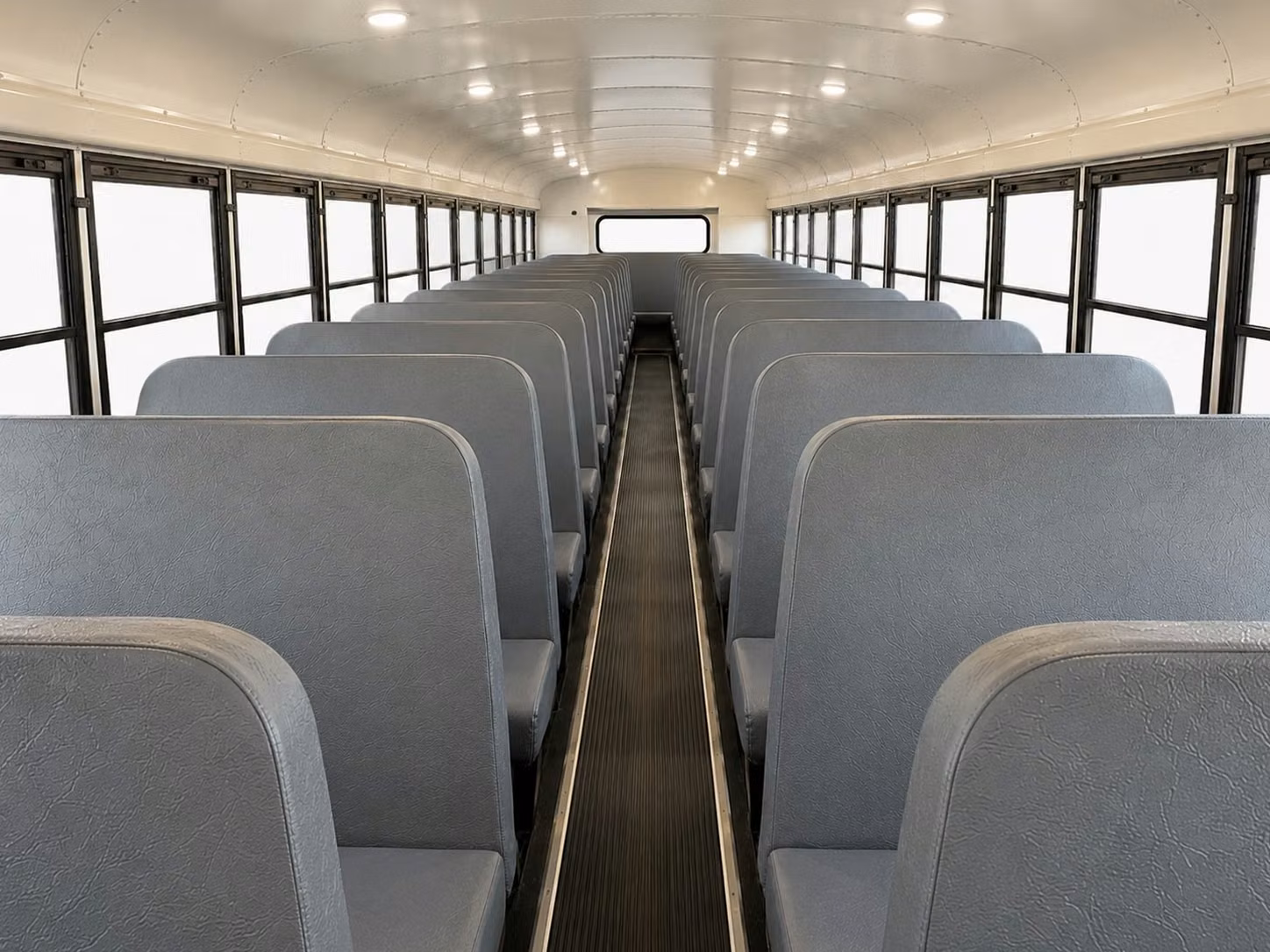 school bus interior