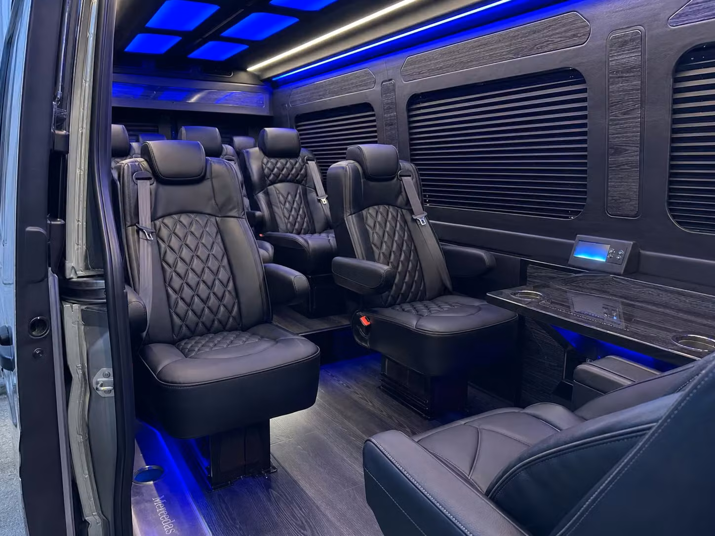 sprinter van transportation for groups and events across lakeland
